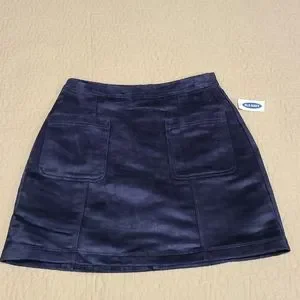 Old Navy Skirts Old Navy Suede A Line Mini Skirt Size 2 Poshmark